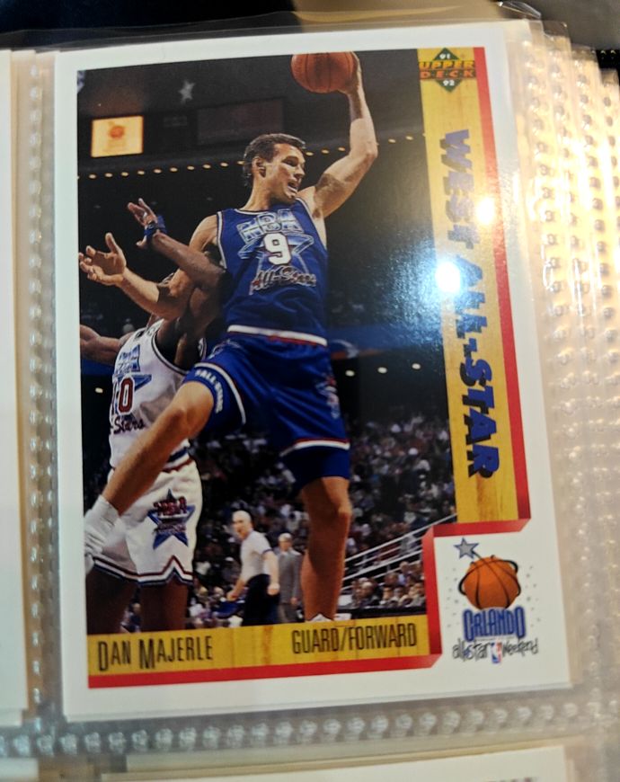 1991-92 Upper Deck #475 Dan Majerle — front
