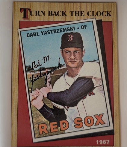 1987 Topps #314 Carl Yastrzemski Boston Red Sox — front