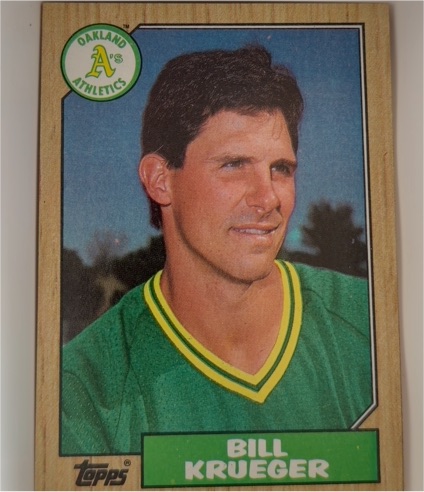 1987 Topps #238 Bill Krueger — front