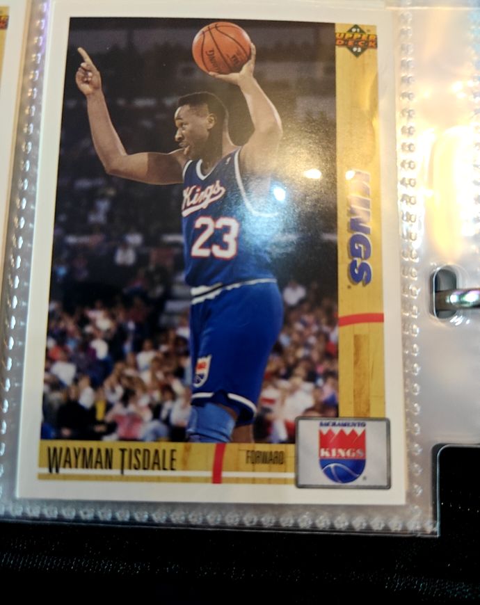 1991-92 Upper Deck #372 Wayman Tisdale Sacramento Kings — front