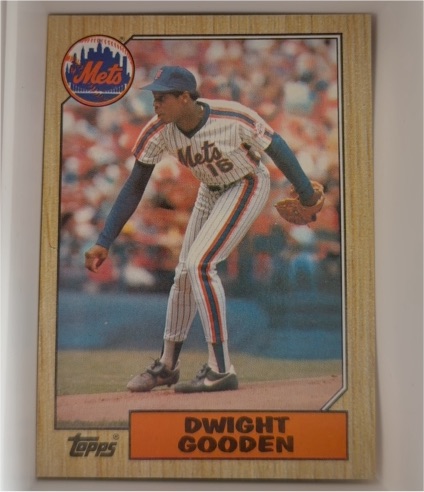 1987 Topps #130 Dwight Gooden — front