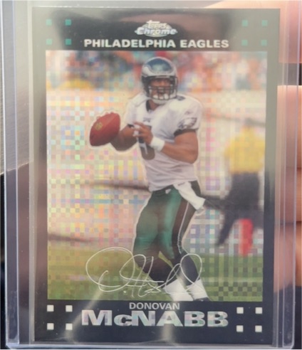 2007 Topps Chrome #TC117 Donovan McNabb — front