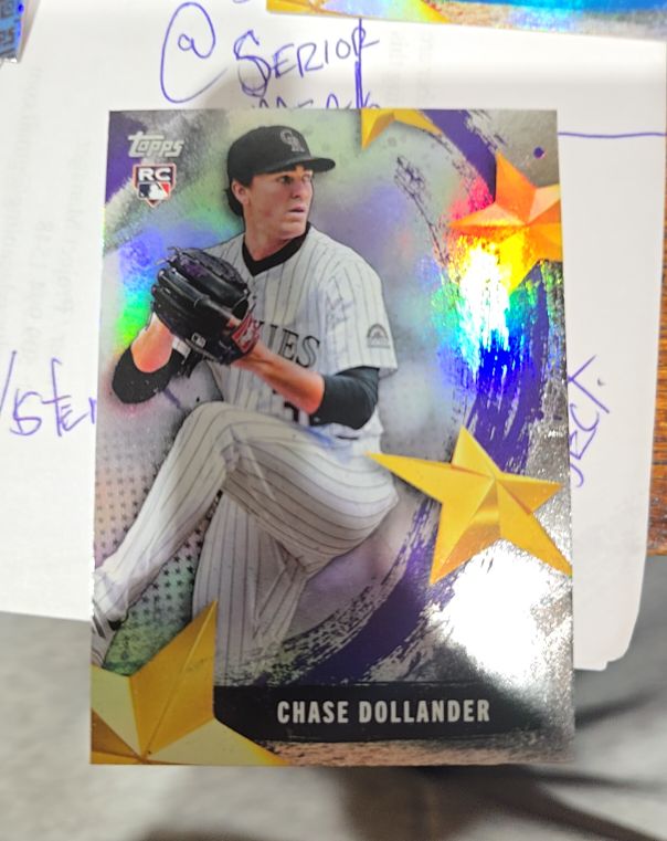 2025 Topps Stars of MLB #SMLB-68 Chase Dollander — front