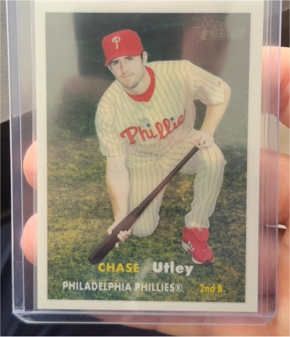2006 Topps Heritage #211 Chase Utley — front