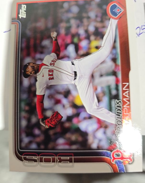 2025 Topps Update #US116 Aroldis Chapman — front
