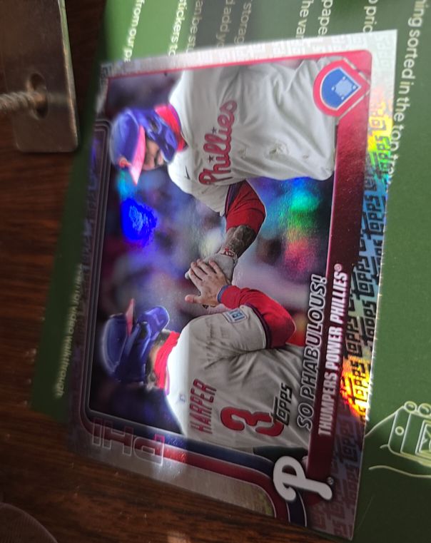 2025 Topps Update #US107 So Phabulous! Bryce Harper / Nick Castellanos — front