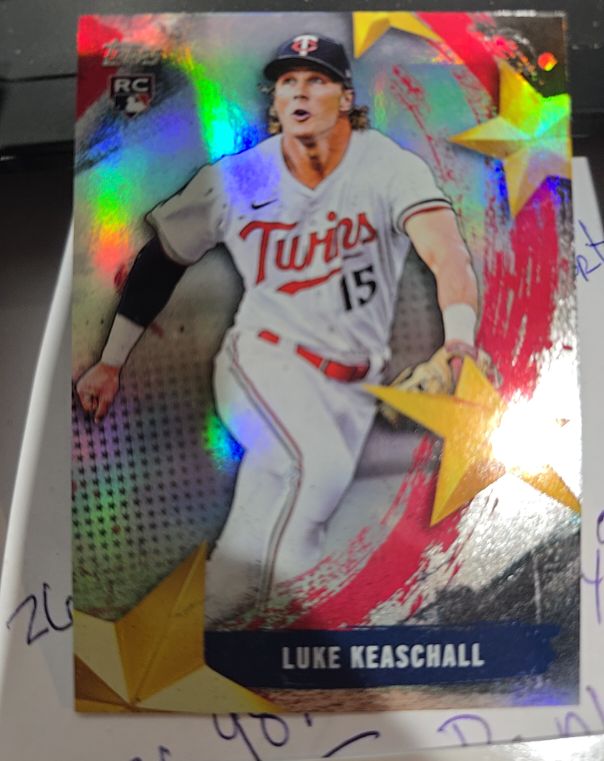 2025 Topps Update Stars of MLB #SMLB-70 Luke Keaschall — front