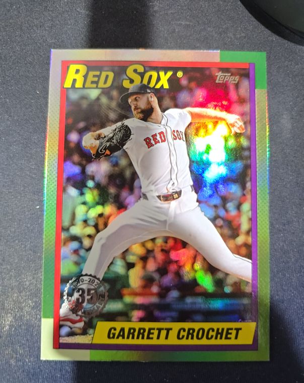 2025 Topps Update #U90-40 Garrett Crochet — front