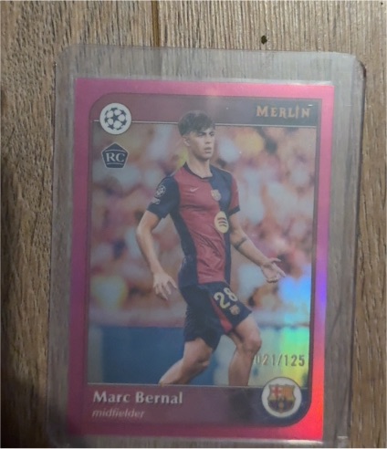 2024-25 Topps Merlin #28 Marc Bernal — front