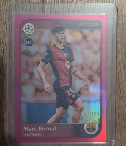 2024-25 Topps Merlin #28 Marc Bernal — front
