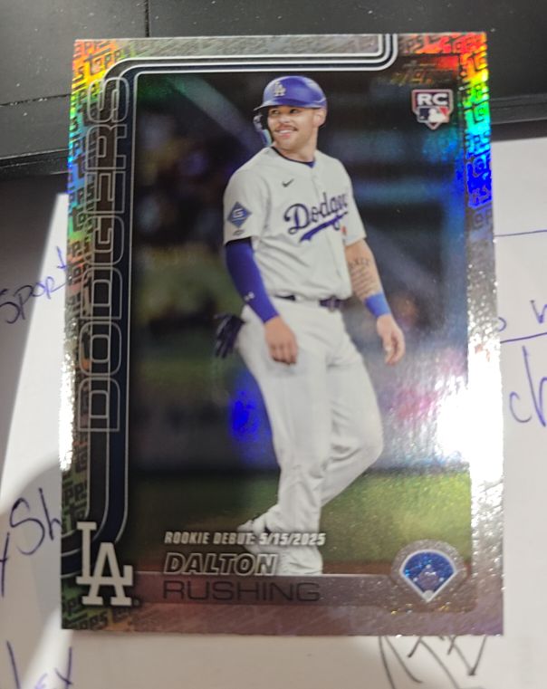 2025 Topps Update #US256 Dalton Rushing — front