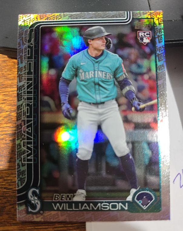 2025 Topps Chrome Update #USC168 Ben Williamson — front