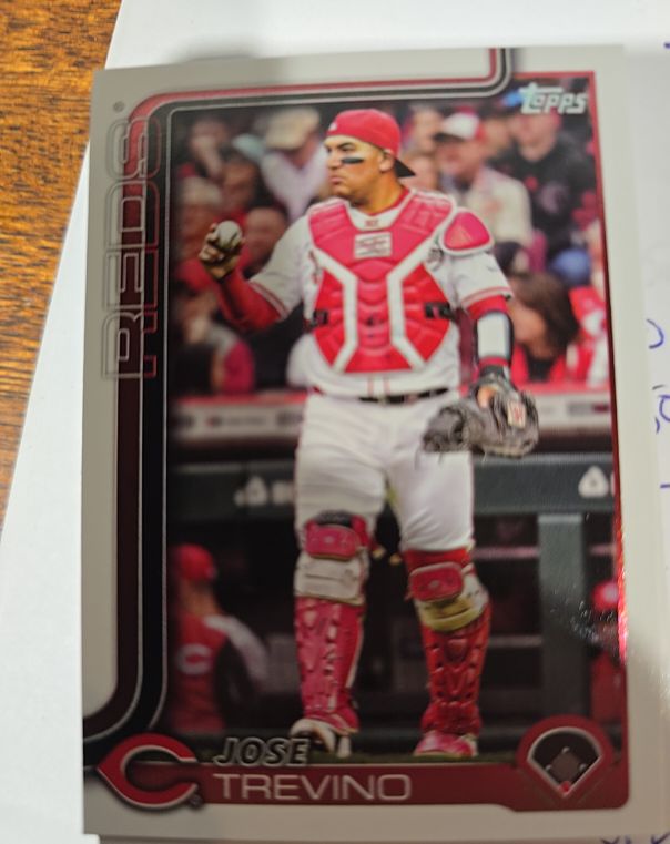 2025 Topps Update #US13 Jose Trevino — front