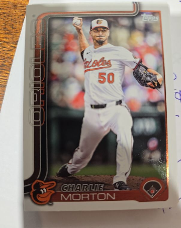 2025 Topps Update #US242 Charlie Morton — front