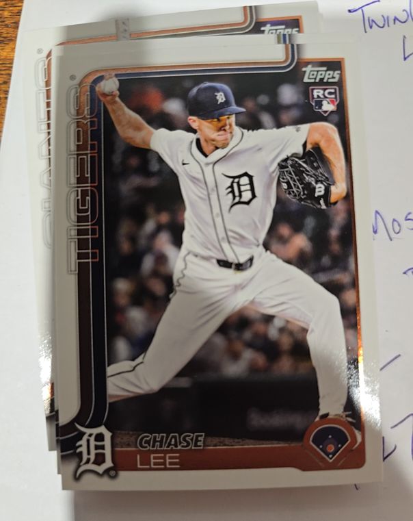 2025 Topps Chrome Update #USC43 Chase Lee — front