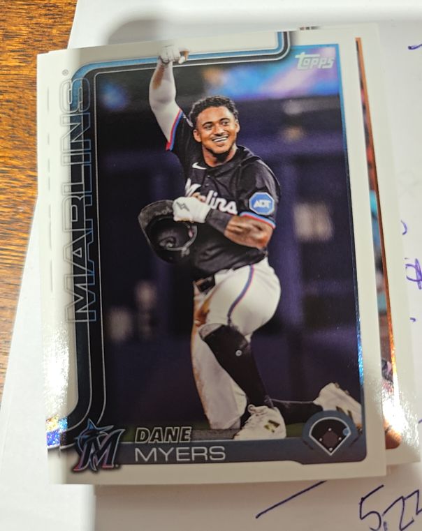 2025 Topps Update #US228 Dane Myers — front