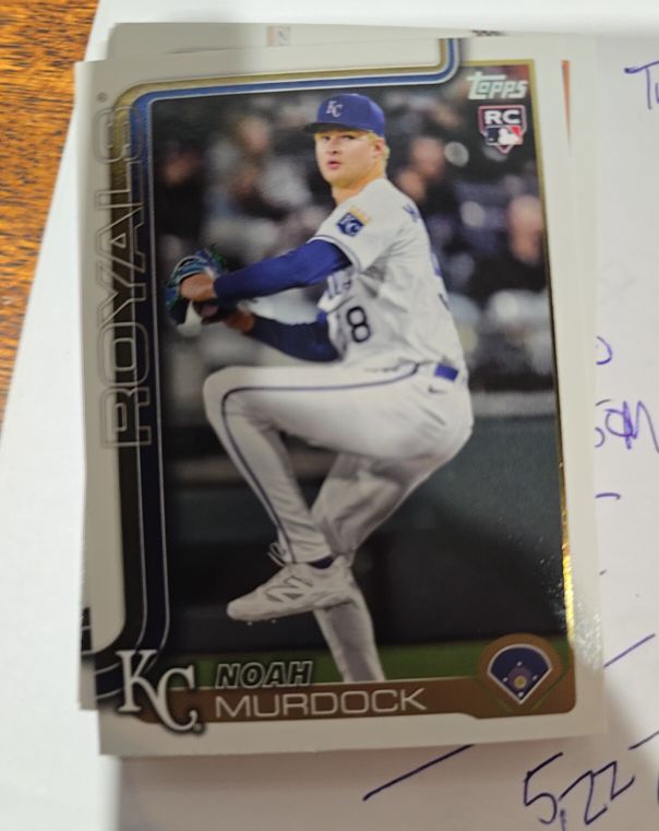 2025 Topps Update Series #US134 Noah Murdock — front