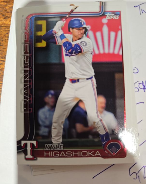 2025 Topps Update #US207 Kyle Higashioka — front
