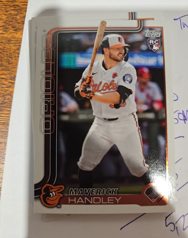 2025 Topps Update #US274 Maverick Handley — front