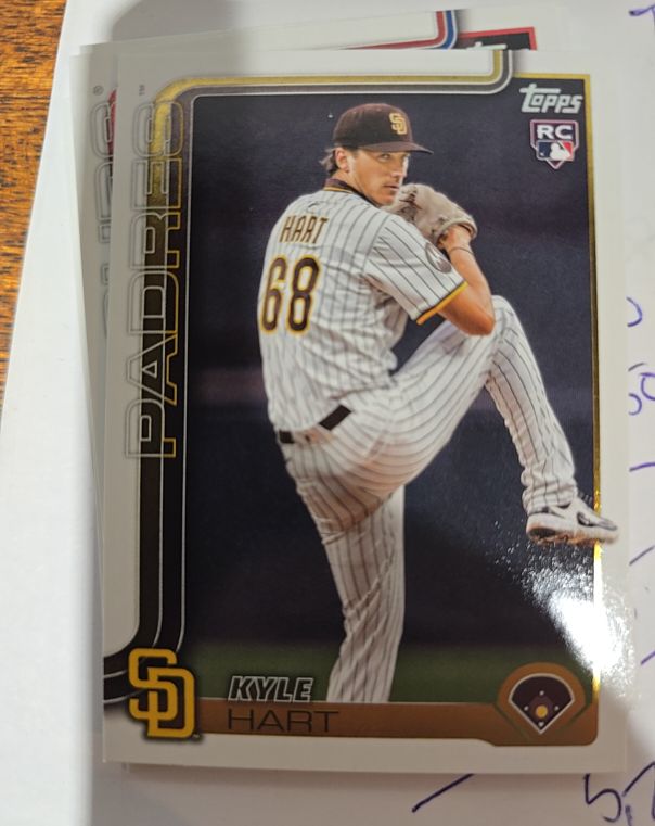 2025 Topps Update Series #US301 Kyle Hart — front