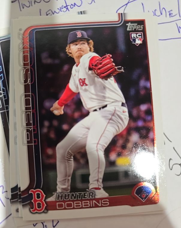 2025 Topps Series 2 #573 Hunter Dobbins — front