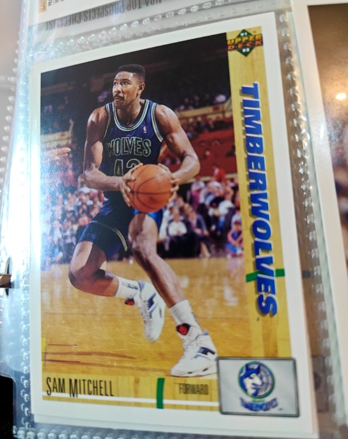 1991-92 Upper Deck #309 Sam Mitchell — front