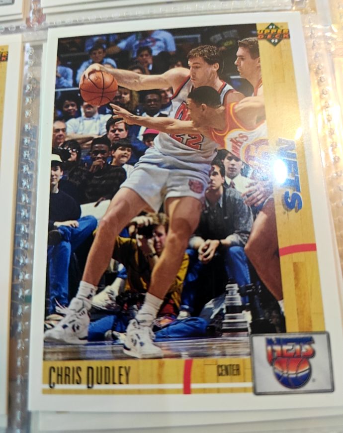 1991-92 Upper Deck #311 Chris Dudley — front