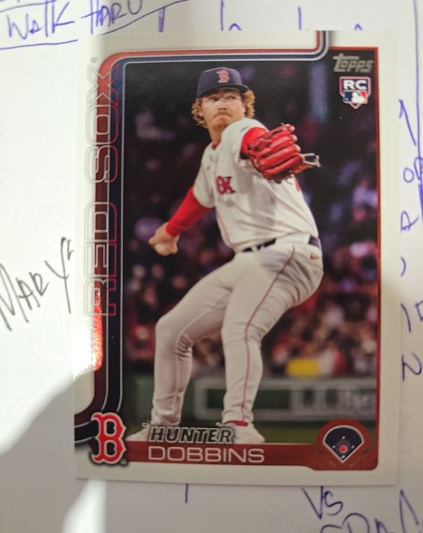 2025 Topps Update #US257 Hunter Dobbins — front