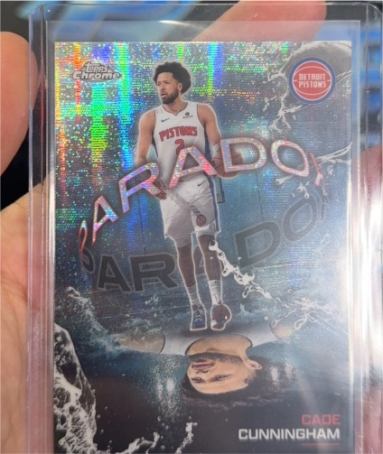 2025-26 Topps Chrome #PX-15 Cade Cunningham Paradox SSP — front