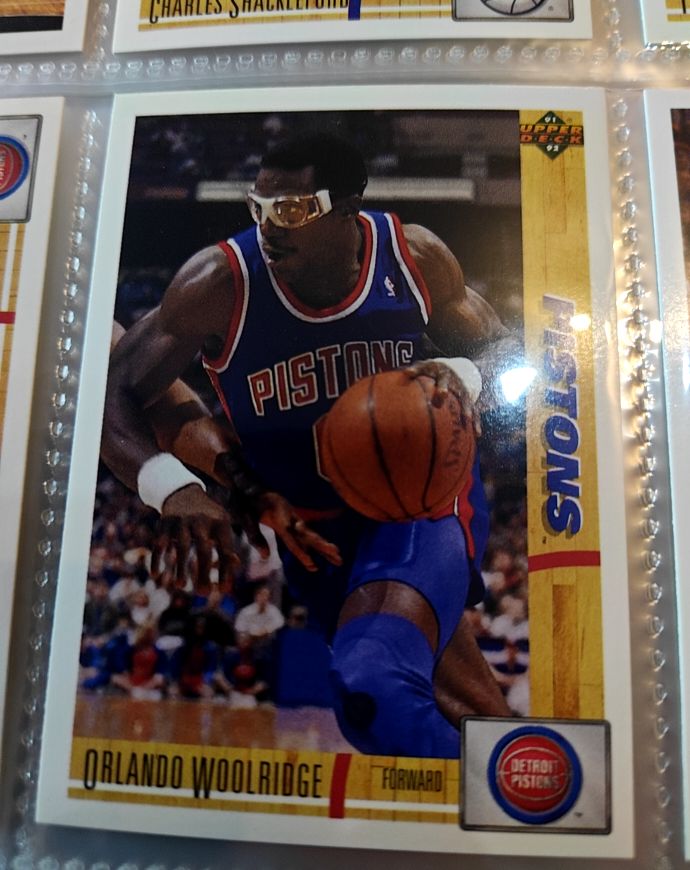 1991-92 Upper Deck #406 Orlando Woolridge — front