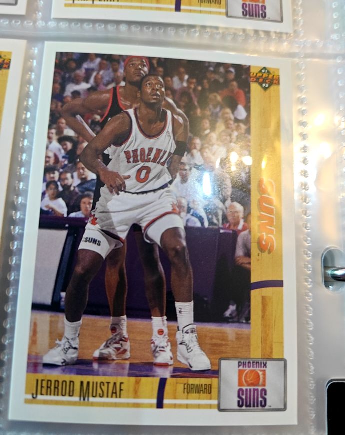 1991-92 Upper Deck #417 Jerrod Mustaf — front