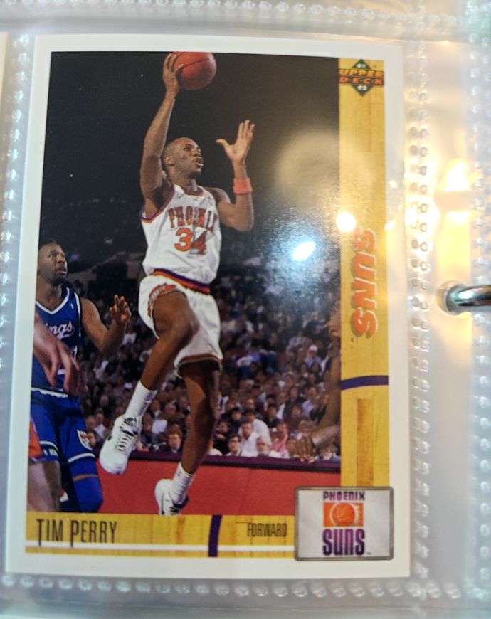 1991-92 Upper Deck #413 Tim Perry — front