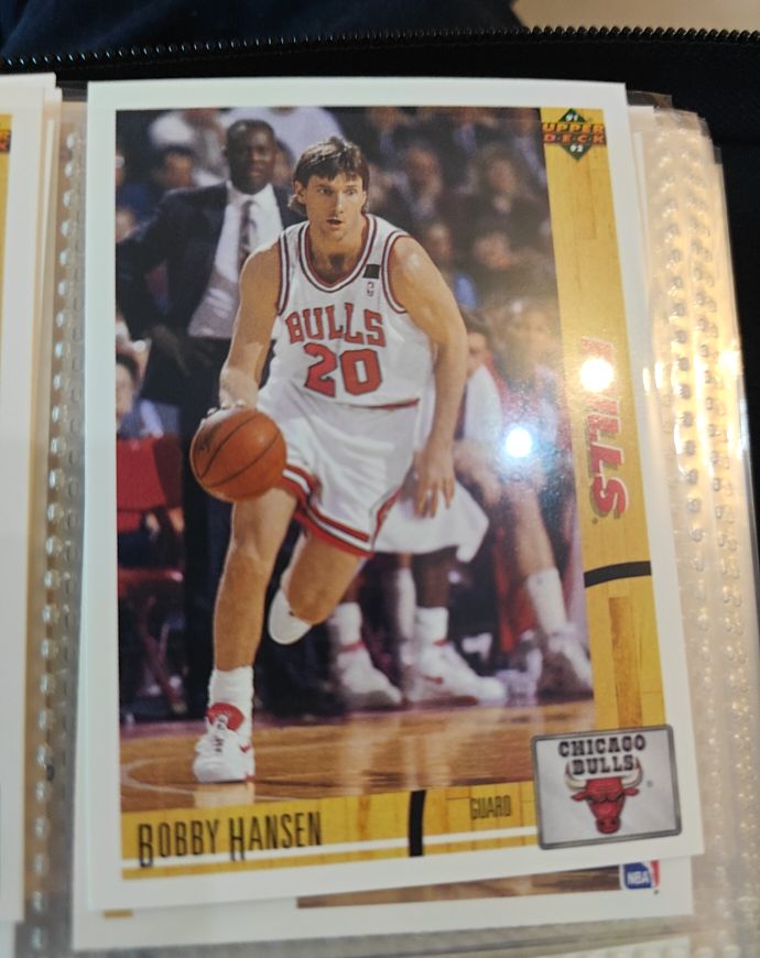 1991-92 Upper Deck #20 Bobby Hansen — front