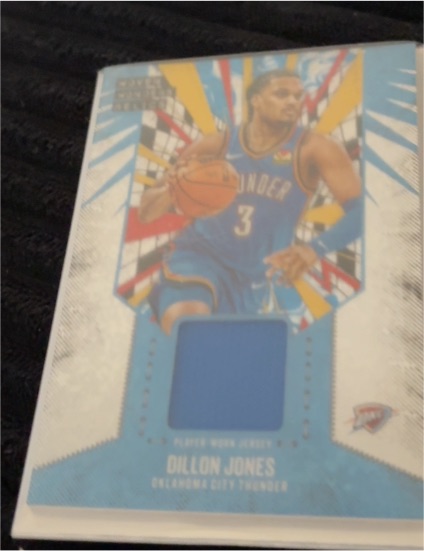 2025-26 Topps Basketball Woven Wonders Relics #WW-DJ Dillon Jones — front