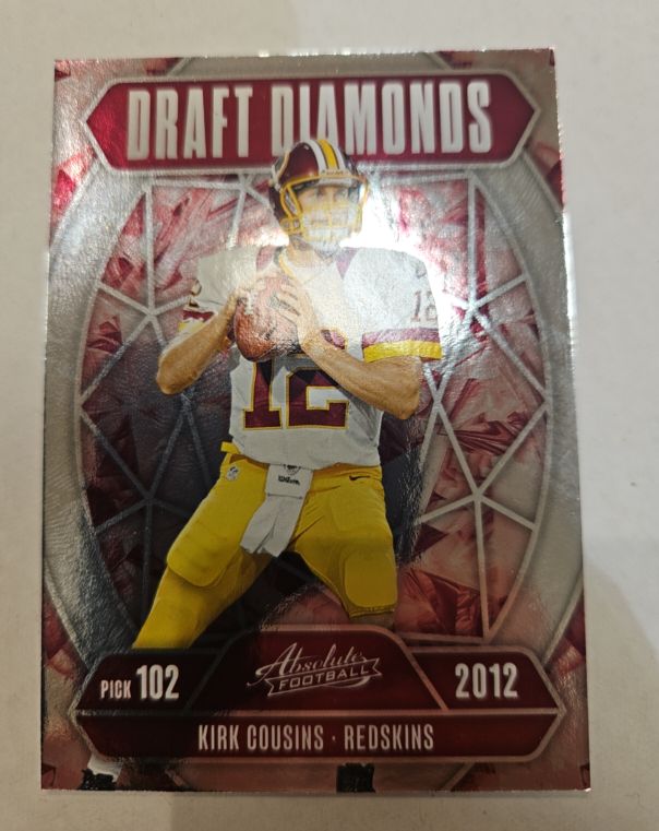 2012 Panini Absolute Draft Diamonds #102 Kirk Cousins — front
