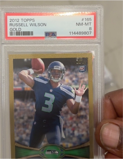 2012 Topps #165 Russell Wilson — front