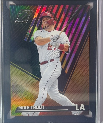 2022 Panini Chronicles Zenith #16 Mike Trout — front