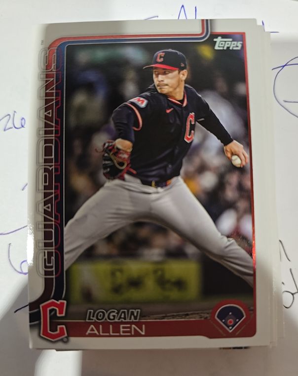 2025 Topps Update #US288 Logan Allen — front