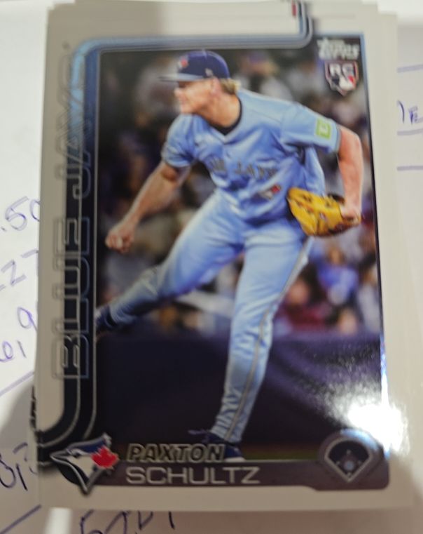 2025 Topps Chrome Update #USC101 Paxton Schultz — front