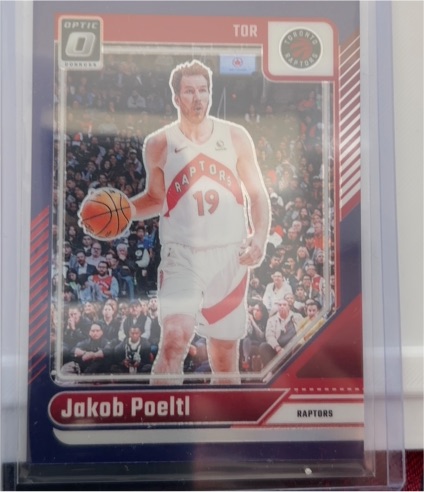 2024-25 Panini Donruss Optic #65 Jakob Poeltl — front