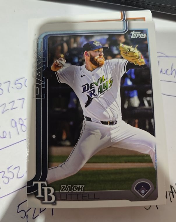 2025 Topps Update #US66 Zack Littell — front