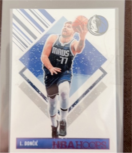 2024-25 Panini NBA Hoops #281 Luka Doncic Tribute — front