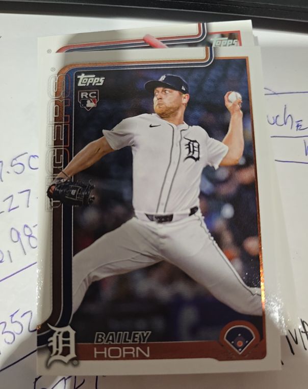 2025 Topps Update Series #US162 Bailey Horn — front