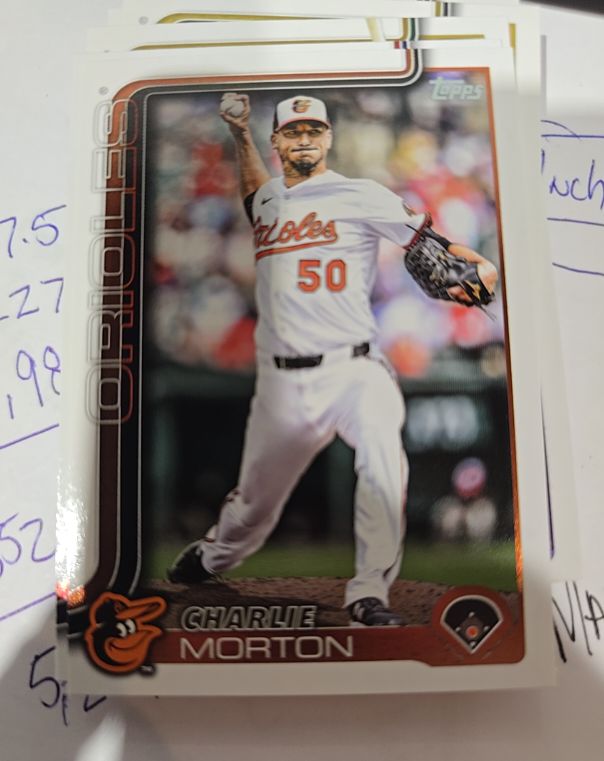 2025 Topps Update #US242 Charlie Morton — front