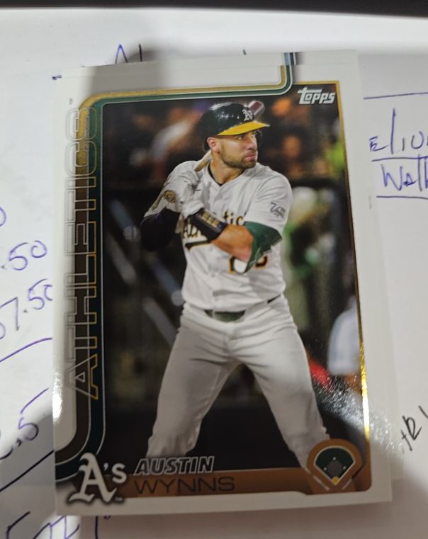 2025 Topps Update #US193 Austin Wynns — front