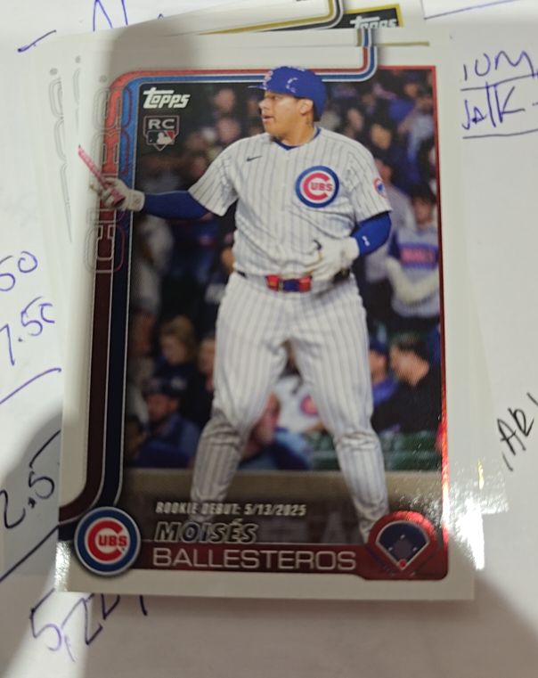 2025 Topps Update #US236 Moises Ballesteros — front