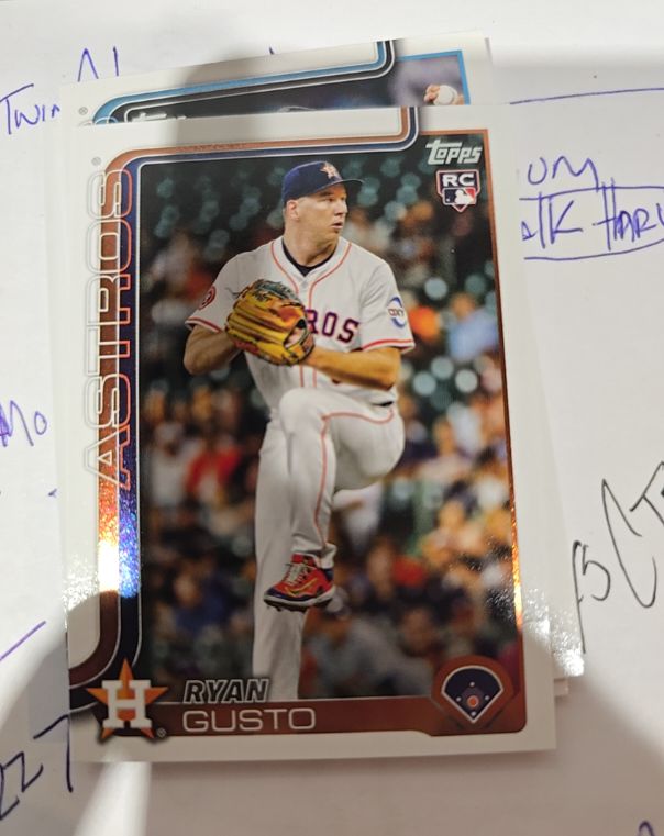 2025 Topps Update #US292 Ryan Gusto — front