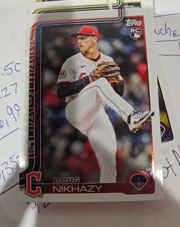 2025 Topps Update #44 Doug Nikhazy — front