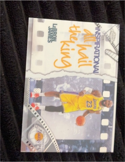 2025-26 Topps Chrome #IP-1 Inspirational All Hail The King LeBron James — front