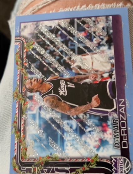 2025-26 Topps Holiday #H129 DeMar DeRozan — front